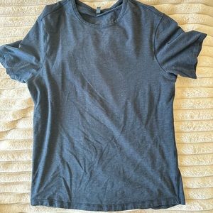 Mens lululemon dark blue heather shirt